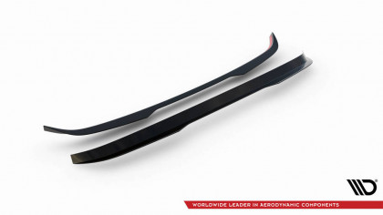 Prodloužení spoileru Volkswagen Taigo R-Line Mk1 černý lesklý plast
