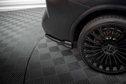 Splittery zadní boční BMW X3 M-Pack G01 Facelift carbon look