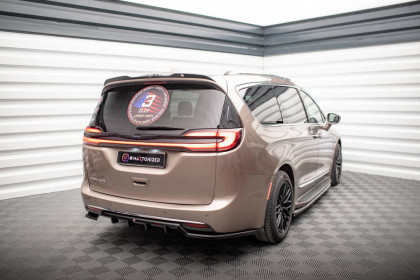 Spoiler zadního nárazniku Chrysler Pacifica Mk2 černý lesklý plast