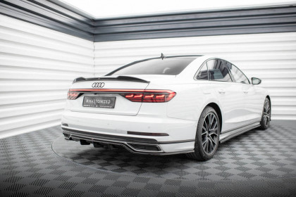 Spoiler zadního nárazniku Audi A8 D5 černý lesklý plast