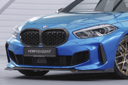 Spoiler pod přední nárazník CSR CUP pro BMW 1 F40 M-Paket - carbon look lesklý