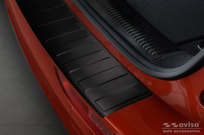 Nerezová ochranná lišta zadního nárazníku Audi Q5 2008-2016 - černá matná
