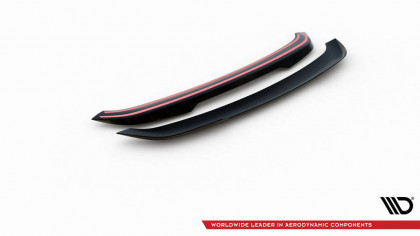 Prodloužení spoileru Porsche 718 Cayman 982c černý lesklý plast