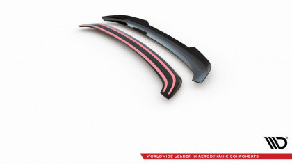 Prodloužení spoileru Porsche 718 Cayman 982c černý lesklý plast