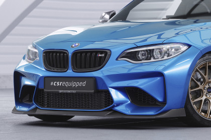 Spoiler pod přední nárazník CSR CUP pro BMW M2 (F87) - černý matný