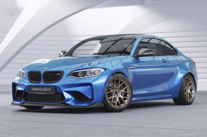 Spoiler pod přední nárazník CSR CUP pro BMW M2 (F87) - carbon look matný