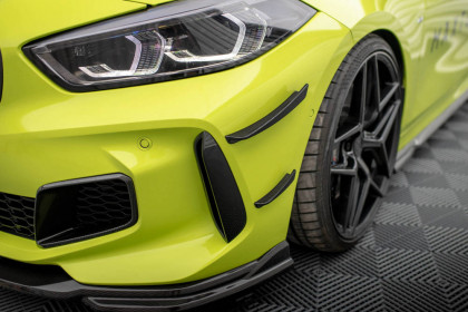 Přítlačná křidélka předního nárazníku, canards BMW 1 F40 M135i carbon