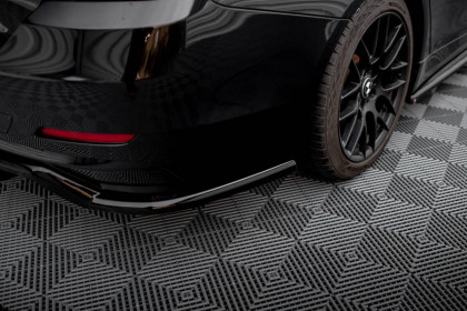 Spoiler zadního nárazniku BMW 4 Gran Coupe F36 černý lesklý plast