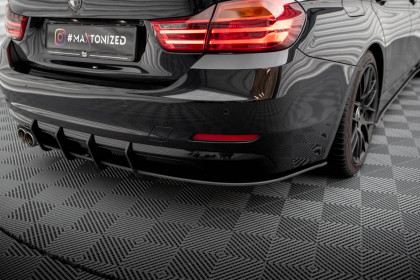 Spoiler zadního nárazníku Street pro BMW 4 Gran Coupe F36 černý