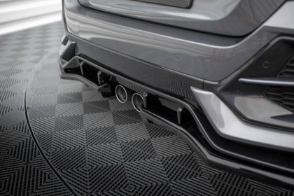 Spoiler zadního nárazniku Honda Civic Sport Mk 10 černý lesklý plast