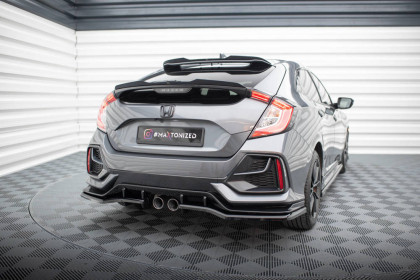 Prodloužení spoileru horní Honda Civic Sport Mk 10 černý lesklý plast