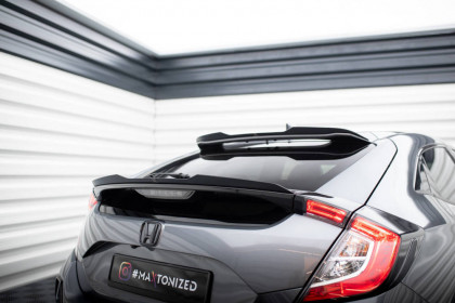 Prodloužení spoileru spodní Honda Civic Sport Mk 10 černý lesklý plast