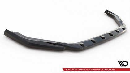 Spojler pod nárazník lipa V.3 Honda Civic Type-R Mk11 černý lesklý plast