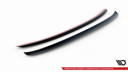 Prodloužení spoileru Honda Civic Type-R Mk 11 černý lesklý plast