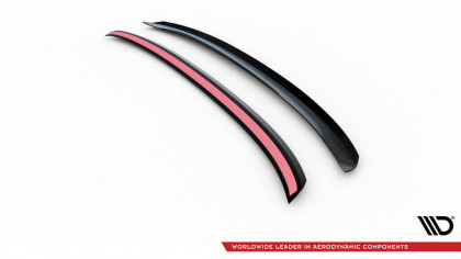 Prodloužení spoileru Honda Civic Type-R Mk 11 černý lesklý plast