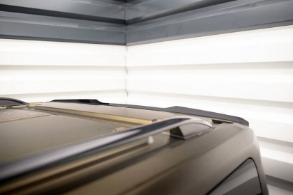 Prodloužení spoileru Ford Tourneo Custom Mk1 Facelift černý lesklý plast