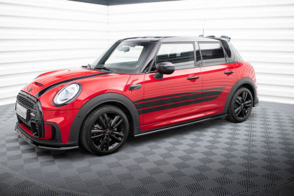 Prahové lišty Mini Cooper S John Cooper Works F56 Facelift černý lesklý plast