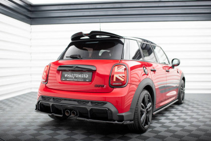 Splittery zadní boční Mini Cooper S John Cooper Works F56 Facelift černý lesklý plast