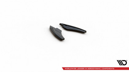 Splittery zadní boční V.2 Audi S3 Sedan 8Y černý lesklý plast