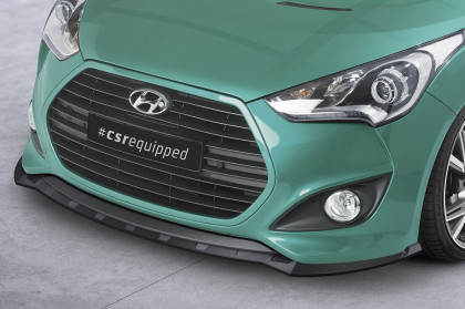 Spoiler pod přední nárazník CSR CUP pro Hyundai Veloster MK1 Turbo - černý lesklý