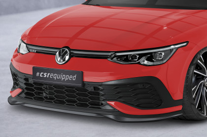 Spoiler pod přední nárazník CSR CUP pro VW Golf 8 (Typ CD) GTI Clubsport - carbon look lesklý