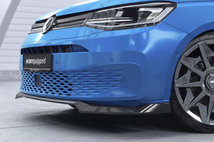 Spoiler pod přední nárazník CSR CUP pro VW Caddy 5 (Typ SB) - carbon look lesklý