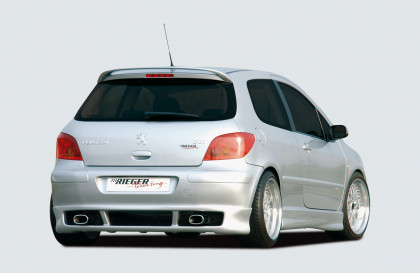 Rieger boční práh mont. strana pravá pro Peugeot 307 convertible CC, sedan vč. faceliftu, r.v. 04/01-04/05, 05-05-, plast ABS bez povrchové úpravy, s prolisem a dvěma výřezy