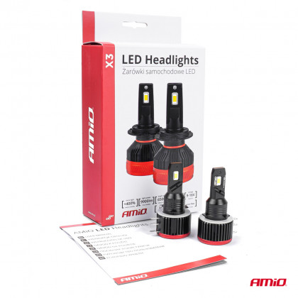 LED žárovky hlavního svícení X3 Series H15 AMiO