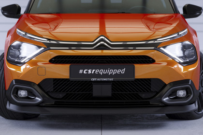 Spoiler pod přední nárazník CSR CUP pro Citroen C4 (3. Gen) - carbon look lesklý