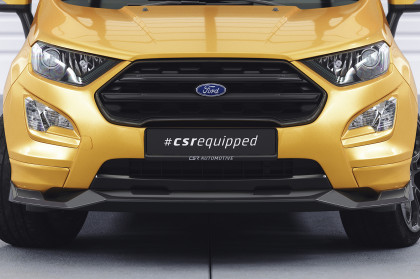 Spoiler pod přední nárazník CSR CUP pro Ford EcoSport MK2 - carbon look lesklý
