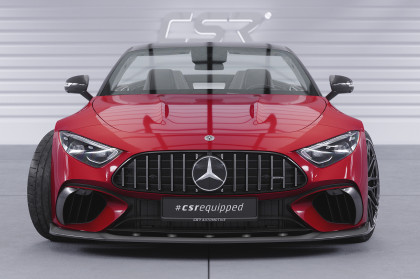 Spoiler pod přední nárazník CSR CUP pro Mercedes Benz SL (R232) AMG - carbon look lesklý