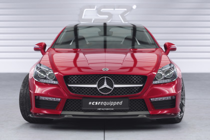 Spoiler pod přední nárazník CSR CUP pro Mercedes Benz SLK R172 AMG-Line - carbon look lesklý