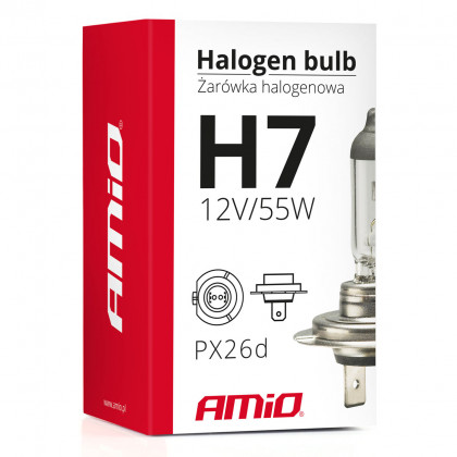 Halogenová žárovka H7 12V 55W UV filter (E4)