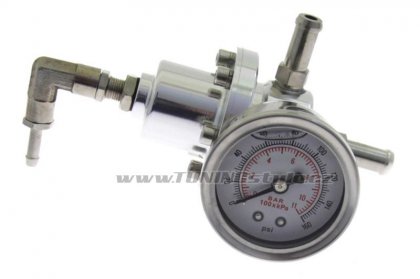 Regulátor tlaku paliva - univerzální FPR05 Silver