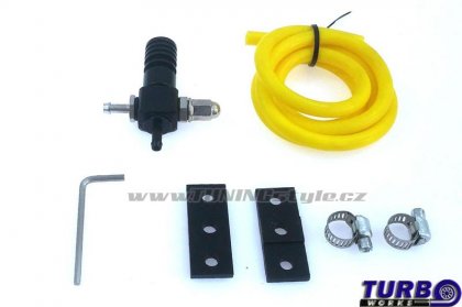 Regulátor tlaku turba manuální BC04 BLACK
