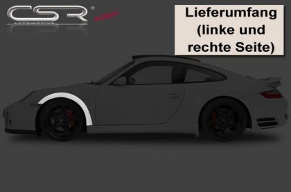 Rozšiřující lemy blatníku CSR - Porsche 911/997