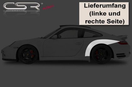 Rozšiřující lemy blatníku CSR - Porsche 911/997