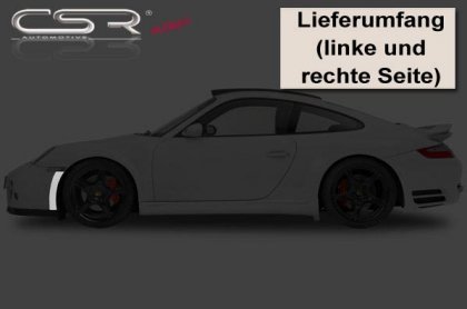 Rozšiřující lemy blatníku CSR - Porsche 911/997 07/2008-2012