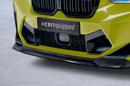 Spoiler pod přední nárazník CSR CUP pro CSL674 - BMW X3 (F97) M Competition LCI 2021- carbon look lesklý