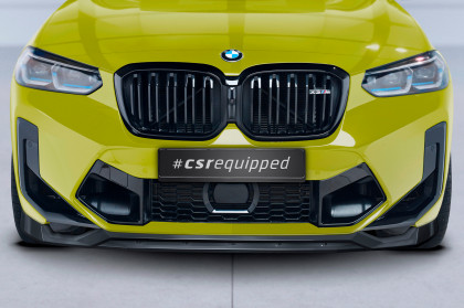 Spoiler pod přední nárazník CSR CUP pro CSL674 - BMW X3 (F97) M Competition LCI 2021- carbon look lesklý