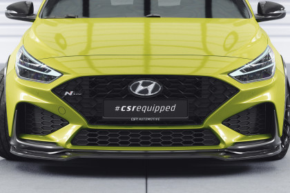 Spoiler pod přední nárazník CSR CUP pro Hyundai I30 (PD) N / N-Line 2020- carbon look lesklý