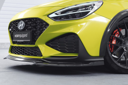 Spoiler pod přední nárazník CSR CUP pro Hyundai I30 (PD) N / N-Line 2020- carbon look lesklý