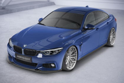 Spoiler pod přední nárazník CSR CUP pro BMW 4 (F32/F33/F36) M-Paket - carbon look lesklý