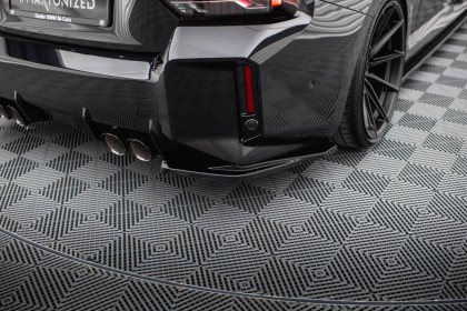 Splittery zadní boční V.1 BMW M2 G87 černý lesklý plast