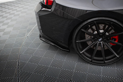 Splittery zadní boční V.1 BMW M2 G87 černý lesklý plast