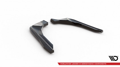 Splittery zadní boční V.1 BMW M2 G87 černý lesklý plast