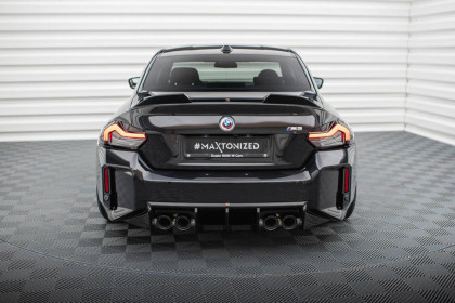 Zadní difuzor V.1 BMW M2 G87 černý lesklý plast