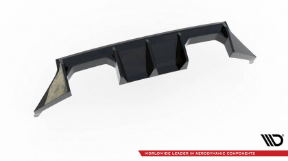 Zadní difuzor V.1 BMW M2 G87 černý lesklý plast