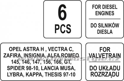 Sada na blokování rozvodových kol ,OPEL 1.9CDTI,Fiat,Alfa Romeo