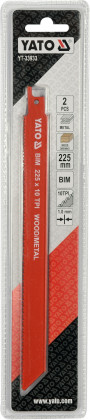 Pilové listy BIM 225mm 10TPI 2ks